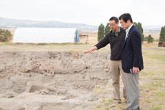 宮島昭夫新駐土大使ご来所 (1)