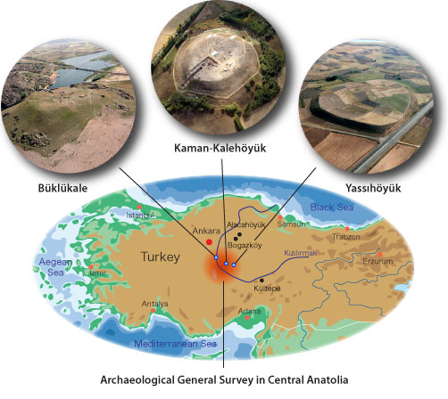 excavations and general survey