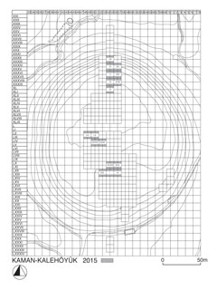 図1：2015年発掘区［クリックで拡大］