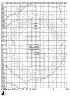 図1：2018年発掘区［クリックで拡大］