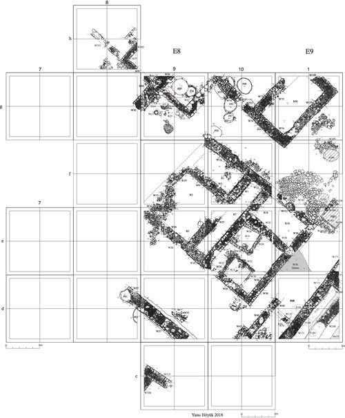 6) YH16 Stratum I-3 建築遺構　後期鉄器時代［クリックで拡大］