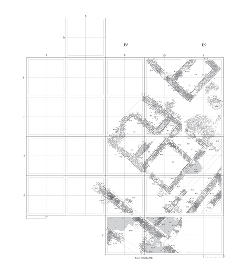 22. 第II-3層遺構図 後期鉄器時代［クリックで拡大］